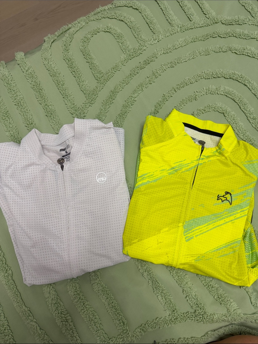 Show Me Your MuMu Neon Yellow Kids Cycling Jersey